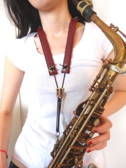 Photo2: Marmaduke "Feather" Strap II for saxophones