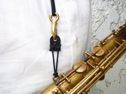 Photo3: Scratch free saxophone hook ring extender