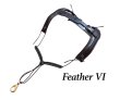 Photo1: Marmaduke "Feather" Strap VI for saxophones, Color Black